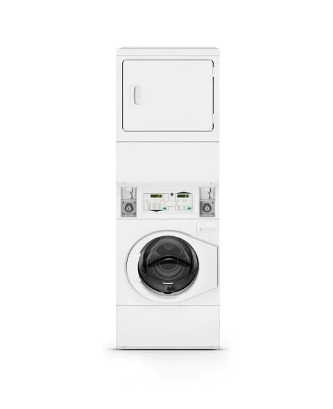 562-NT_Drop_H7S stacked washer dryer primus white